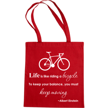 Maišelis Life is like a bicycle